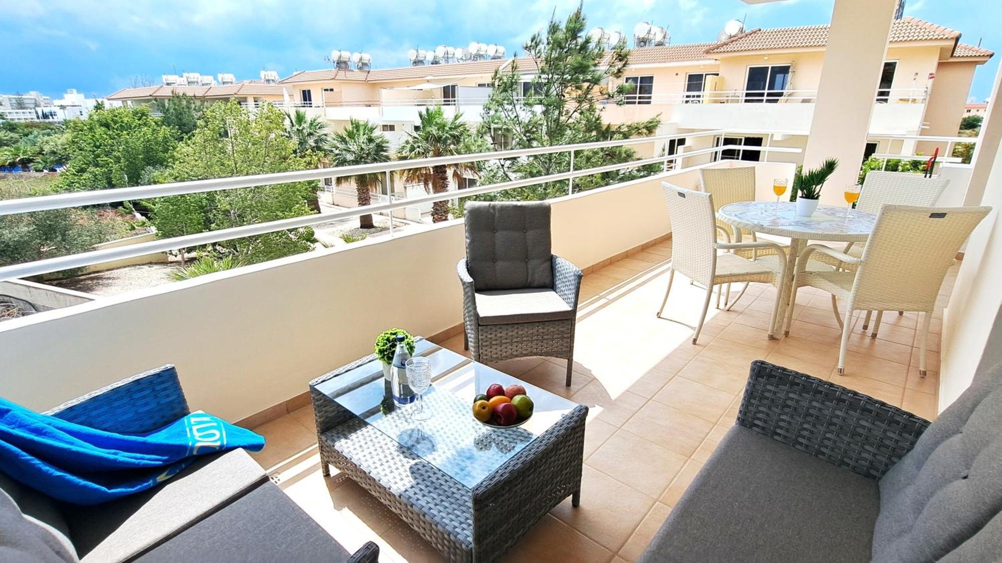 Nissi 2 And Sea View Free Wifi Apartment Agia Napa